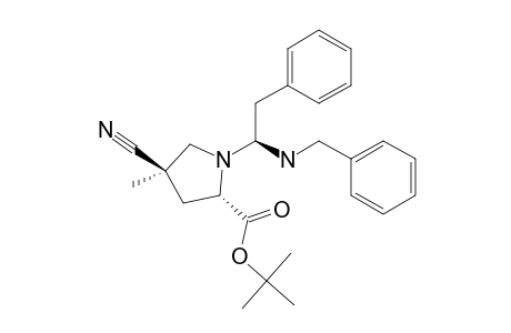 (2S,4R)-1-[(S)-1-Benzylamino-2-phenethyl]-2-tert-butoxycarbonyl-4-cyano-4-methylpyrrolidine