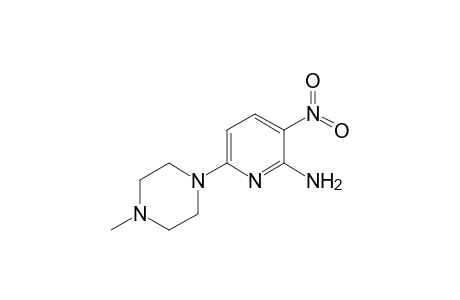 2-Amino-6-(4'-methyl-1'-piperazinyl)-3-nitropyridine