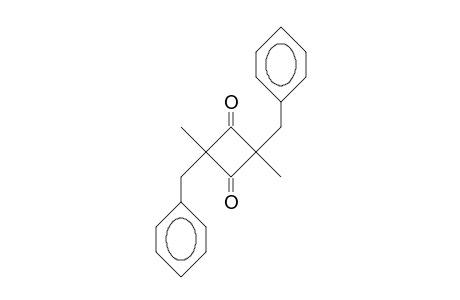 cis-2,4-Dibenzyl-2,4-dimethyl-1,3-cyclobutandione