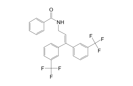 N-Benzoyl-3,3-bis(3'-trifluoromethylphenyl)prop-2-en-1-ylamine