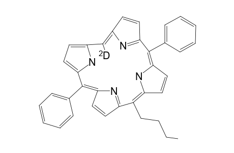 5-Butyl-15-deutero-10,20-diphenylporphyrin