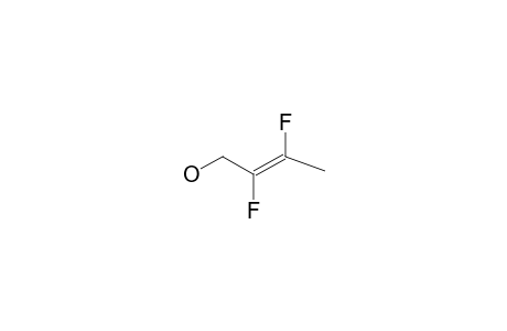 2,3-DIFLUORO-BUT-2-EN-1-OL;TRANS-ISOMER