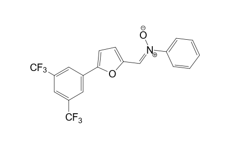 alpha-[5-(alpha,alpha,alpha,alpha',alpha',alpha'-hexafluoro-3,5-xylyl)-2-furyl]-N-phenylnitrone