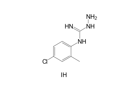 1-amino-3-(4-chloro-o-tolyl)guanidine, monohydroiodide