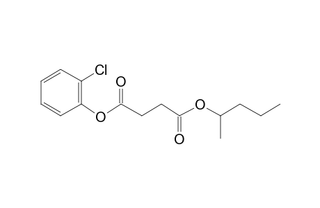 Succinic acid, 2-chlorophenyl 2-pentyl ester