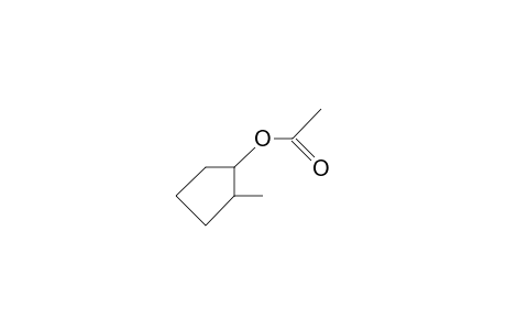 Cyclopentanol, 2-methyl-, acetate, cis-