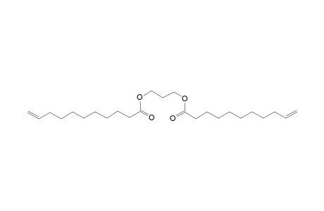 3-Undec-10-enoyloxypropyl undec-10-enoate