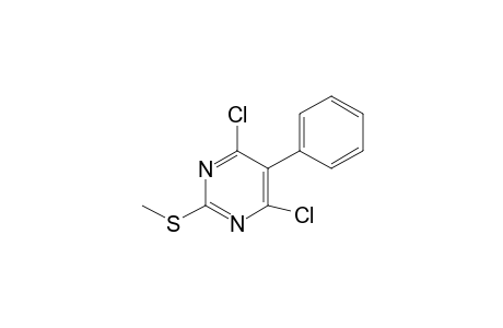 4,6-Dichloro-2-methylthio-5-phenyl-pyrimidine