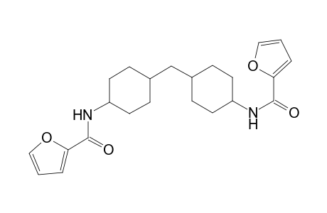 N-(4-{[4-(2-furoylamino)cyclohexyl]methyl}cyclohexyl)-2-furamide