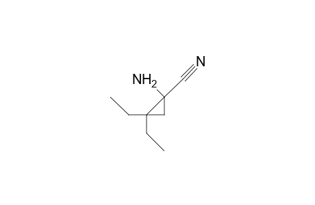 1-Amino-2,2-diethyl-1-cyclopropanecarbonitrile