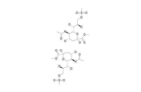 METHYL-5-ACETAMIDO-9-O-METHANESULFONYL-3,5-DIDEOXY-D-GLYCERO-BETA-D-GALACTO-2-NONULOPYRANOSYLONATE