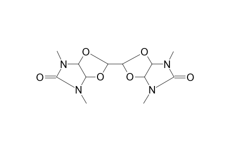 4,4',6,6'-tetramethyltetrahydro-3aH,3'aH-[2,2'-bi[1,3]dioxolo[4,5-d]imidazole]-5,5'(4H,4'H)-dione