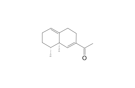 13-NOR-EREMOPHILIA-1(10),6-DIEN-11-ONE;13-NOR-VALENCA-1(10),6-DIEN-11-ONE