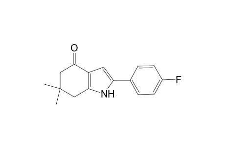 2-(4-Fluorophenyl)-6,6-dimethyl-6,7-dihydro-1H-indol-4(5H)-one