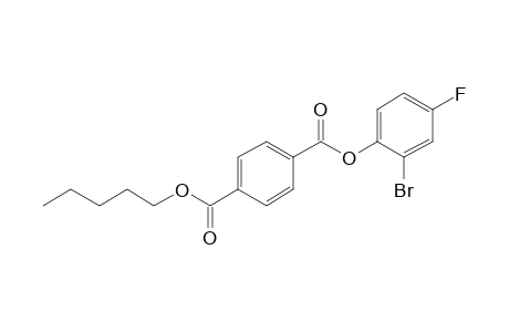 Terephthalic acid, 2-bromo-4-fluorophenyl pentyl ester