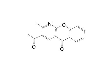 3-Acetyl-2-methyl-5H-[1]benzopyrano[2,3-b]pyridin-5-one