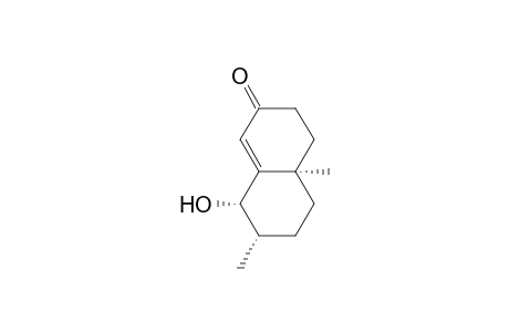 2(3H)-Naphthalenone, 4,4a,5,6,7,8-hexahydro-8-hydroxy-4a,7-dimethyl-, (4a.alpha.,7.alpha.,8.alpha.)-(.+-.)-