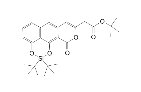 TERT.-BUTYL-2-[9,10-DI-(TERT.-BUTYLSILYLOXY)-1-OXO-1H-BENZO-[G]-ISOCHROMEN-3-YL]-ACETATE