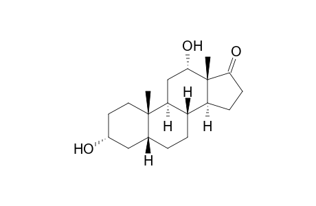 3.ALPHA.,12.ALPHA.-DIHYDROXY-5.BETA.-ANDROSTAN-17-ONE