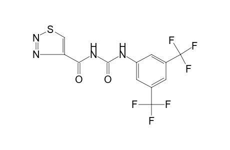 1-(alpha,alpha,alpha,alpha',alpha',alpha'-HEXAFLUORO-3,5-XYLYL)-3-[(1,2,3-THIADIAZOL-4-YL)CARBONYL]UREA