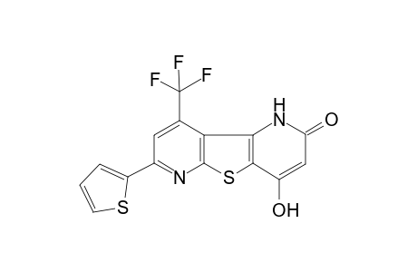 4-hydroxy-7-(2-thienyl)-9-(trifluoromethyl)pyrido[2',3':4,5]thieno[2,3-b]pyridin-2(1H)-one