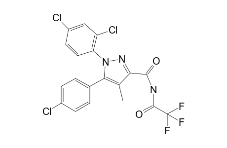 Rimonabant artifact (-CONH2) TFA