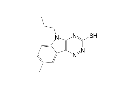 8-methyl-5-propyl-5H-[1,2,4]triazino[5,6-b]indol-3-yl hydrosulfide