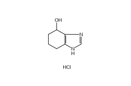 4,5,6,7-tetrahydro-4-benzimidazolol, monohydrochloride