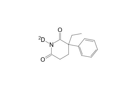 N-Deutero-3-ethyl-3-phenyl-2,6-dioxopiperidine