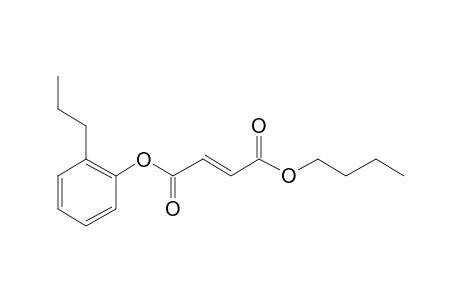 Fumaric acid, butyl 2-propylphenyl ester