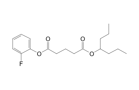 Glutaric acid, 2-fluorophenyl hept-4-yl ester