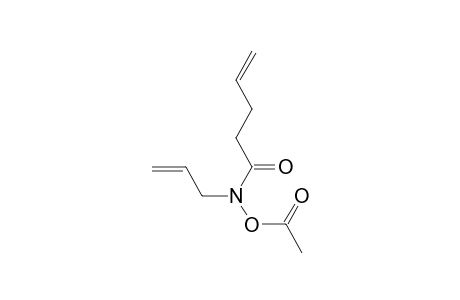 4-Pentenamide, N-(acetyloxy)-N-2-propenyl-