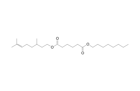 Adipic acid, .beta.-citronellyl octyl ester