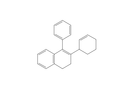 3-(Cyclohex-2-en-1-yl)-4-phenyl-1,2-dihydronaphthalene