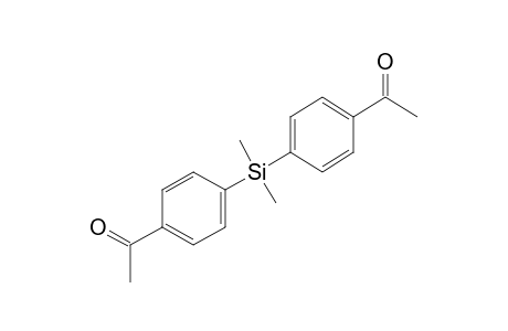 dimethylsilylene-4,4'-bis(acetophenone)