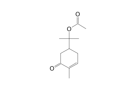 5-(1-Acetoxy-1-methyl-ethyl)-2-methyl-2-cyclohexen-1-one