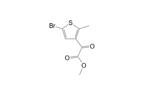 Methyl 2-(5-Bromo-2-methylthiophen-3-yl)-2-oxoacetate