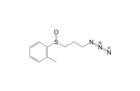 1-[(3-Azidopropyl)sulfinyl]-2-methylbenzene