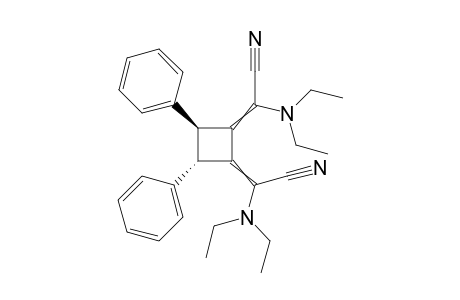 2-[(3S,4S)-2-[Cyano(diethylamino)methylene]-3,4-diphenyl-cyclobutylidene]-2-(diethylamino)acetonitrile