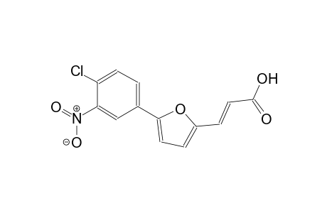 (2E)-3-[5-(4-chloro-3-nitrophenyl)-2-furyl]-2-propenoic acid