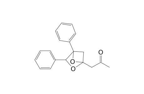 1-(2-Oxopropyl)-3,4-diphenyl-2,5-dioxabicyclo(2.1.1)hexane