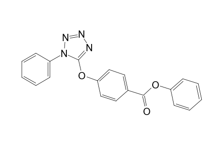 p-[(1-phenyl-1H-tetrazol-5-yl)oxy]benzoic acid, phenyl ester