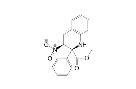 methyl (2S,3S)-3-nitro-2-phenyl-3,4-dihydro-1H-quinoline-2-carboxylate