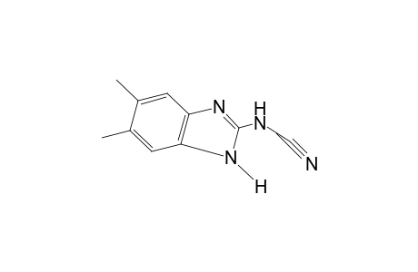 5,6-dimethyl-2-benzimidazolecarbamonitrile