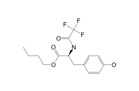 N-trifluoroacetyl-tyrosine n-butyl ester