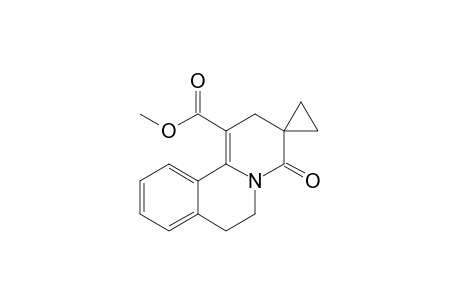 4-ketospiro[6,7-dihydro-2H-benzo[a]quinolizine-3,1'-cyclopropane]-1-carboxylic acid methyl ester