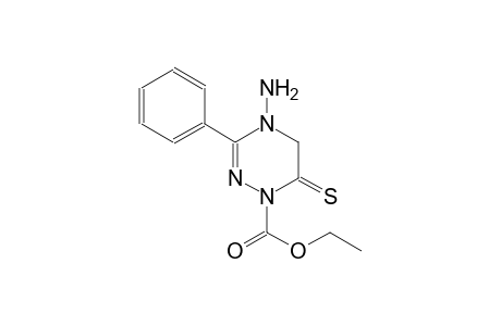 ethyl 4-amino-3-phenyl-6-thioxo-5,6-dihydro-1,2,4-triazine-1(4H)-carboxylate