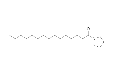 13-Methylpentadecanoic acid, pyrrolidide