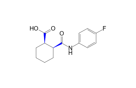 cis-2-[(p-fluorophenyl)carbamoyl]cyclohexanecarboxylic acid