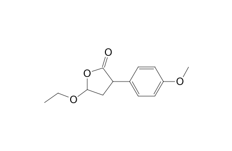 2(3H)-Furanone, 5-ethoxydihydro-3-(4-methoxyphenyl)-